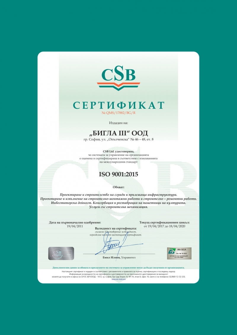 Сертификати