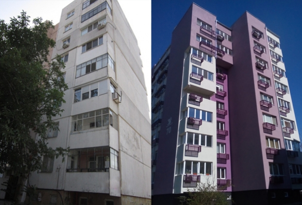 Саниране на жилищна сграда в гр. Бургас